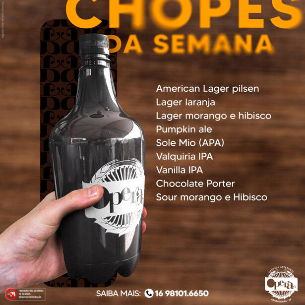 Chopes da Semana - Opera